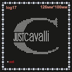 Аплікація зі страз "JUST CAVALLI" (4шт/л). Аплікація зі страз "JUST CAVALLI" (4шт/л).