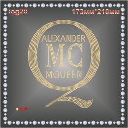 Аплікація зі страз "Alexander MC" (1шт/л). Аплікація зі страз "Alexander MC" (1шт/л).
