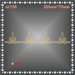 Орнамент із страз (3 шт/л).