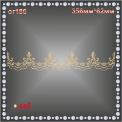 Орнамент зі страз (3шт/л).