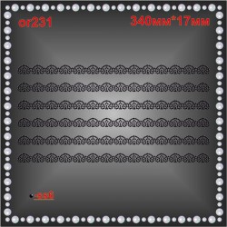 Орнамент из страз (6 шт/л).