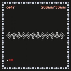 Орнамент із страз (5 шт/л).