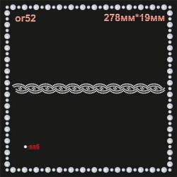 Орнамент із страз (6 шт/л).