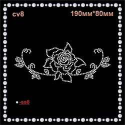 Квітка зі страз (3шт/л). Квітка зі страз (3шт/л).