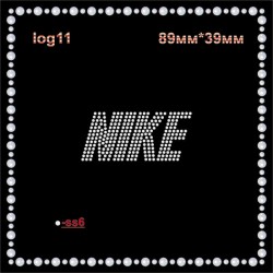 Логотип "Nike" зі страз (8шт/л). Логотип "Nike" зі страз (8шт/л).