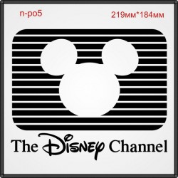 Термонаклейка "The Disney Channel" (6шт/л). Термонаклейка "The Disney Channel" (6шт/л).