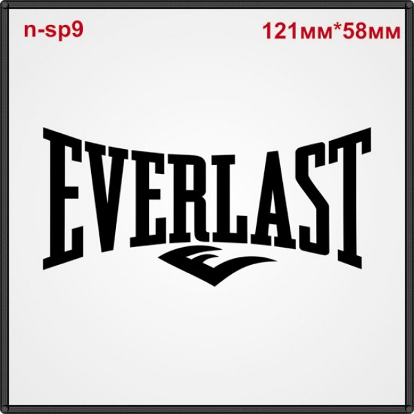 Термонаклейка "Everlast" (20шт/л).