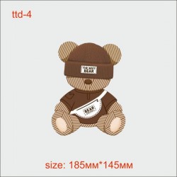 Термотрансфер ДТФ (DTF) "The best bear"