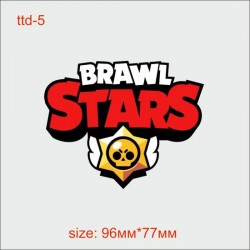 Термотрансфер ДТФ (DTF) "Brawl Stars"