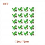 Термотрансфер ДТФ (DTF) "The dino dude"