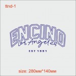 Термотрансфер ДТФ (DTF) "ENCINO Los Angeles"